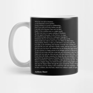 Anthony Doerr Quotes Mug